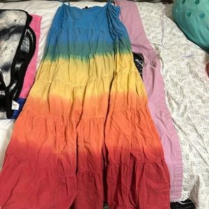 Rainbow dress